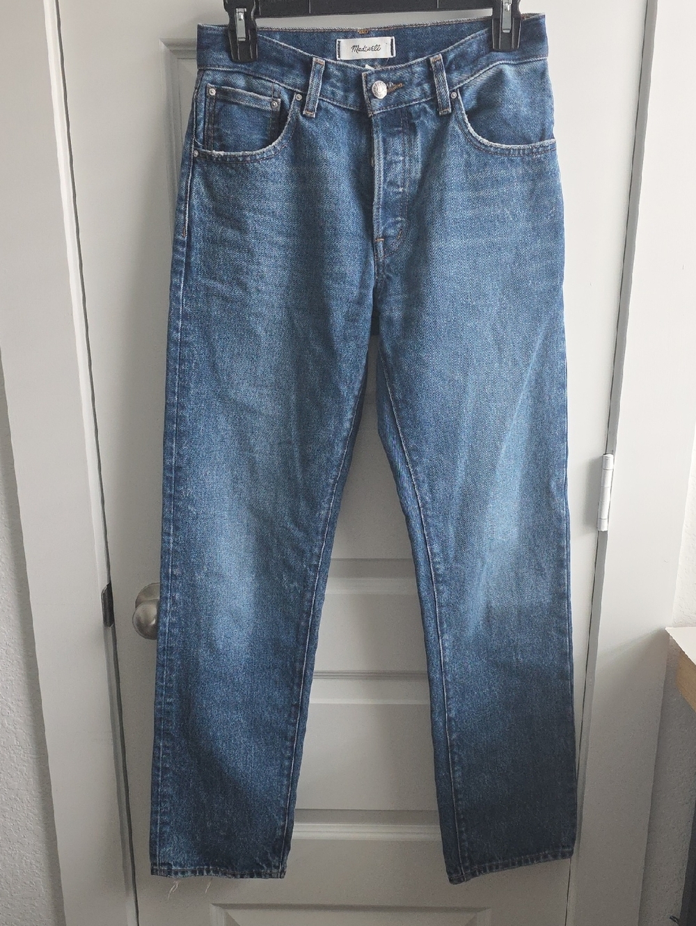 Madewell The Dean Easy Straight Jeans Size 23 G043